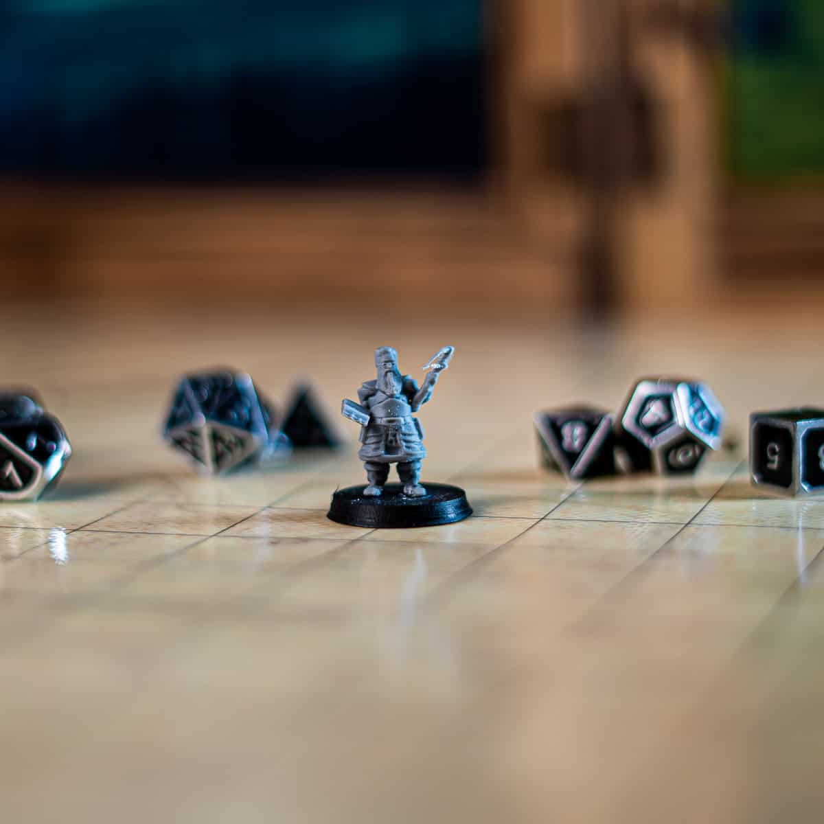 ostead dwarf cleric with book and crossbow 3d printable tabletop miniature photograph