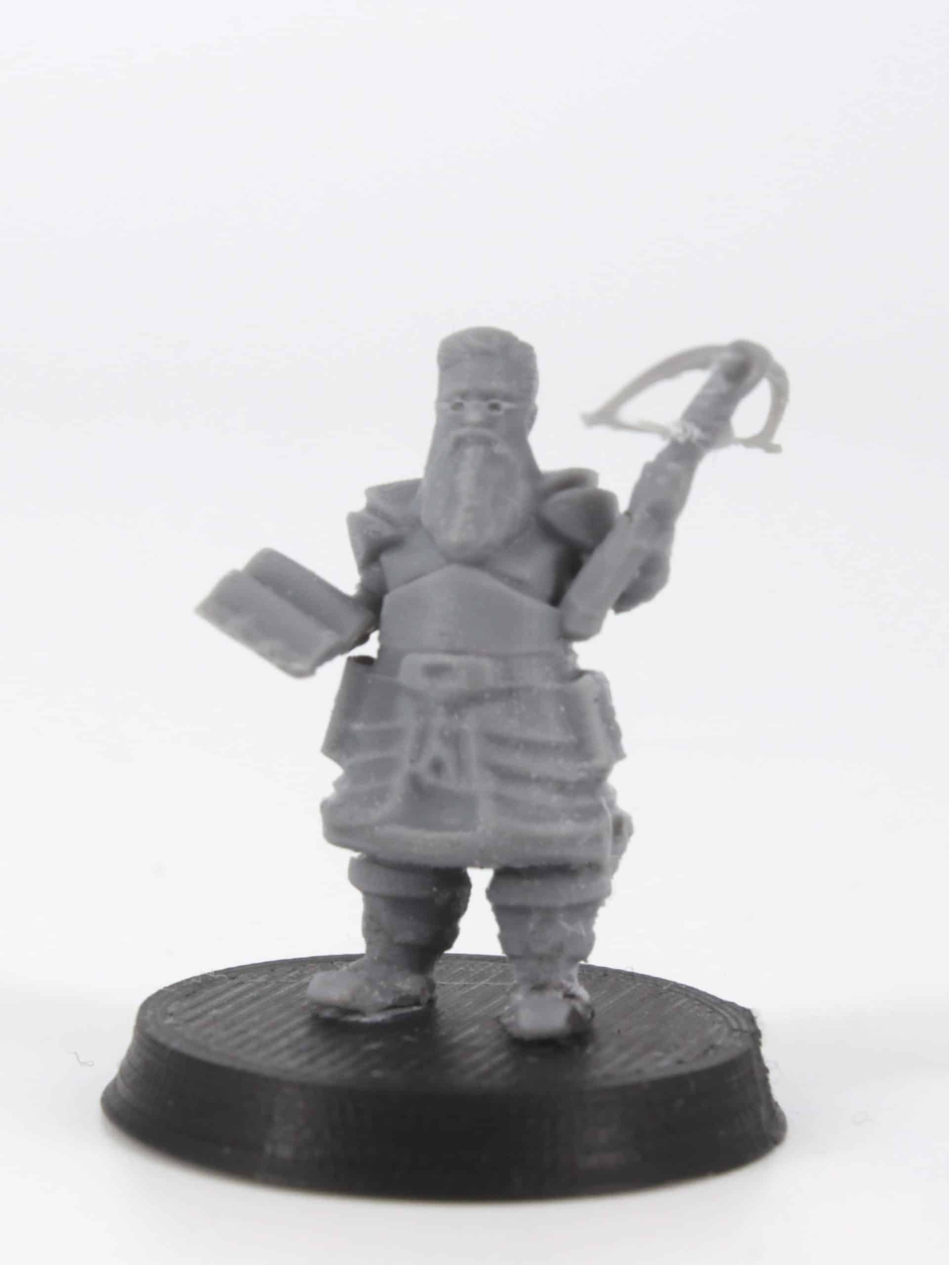 ostead dwarf cleric with book and crossbow 3d printable tabletop miniature photograph