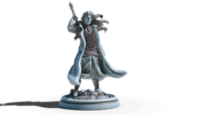selador black guard dark elf 3d printable tabletop miniature