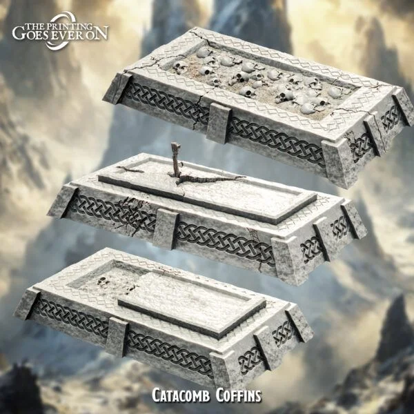 Catacomb Stone Coffins