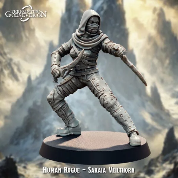 Human Rogue - Saraia Veilthorn