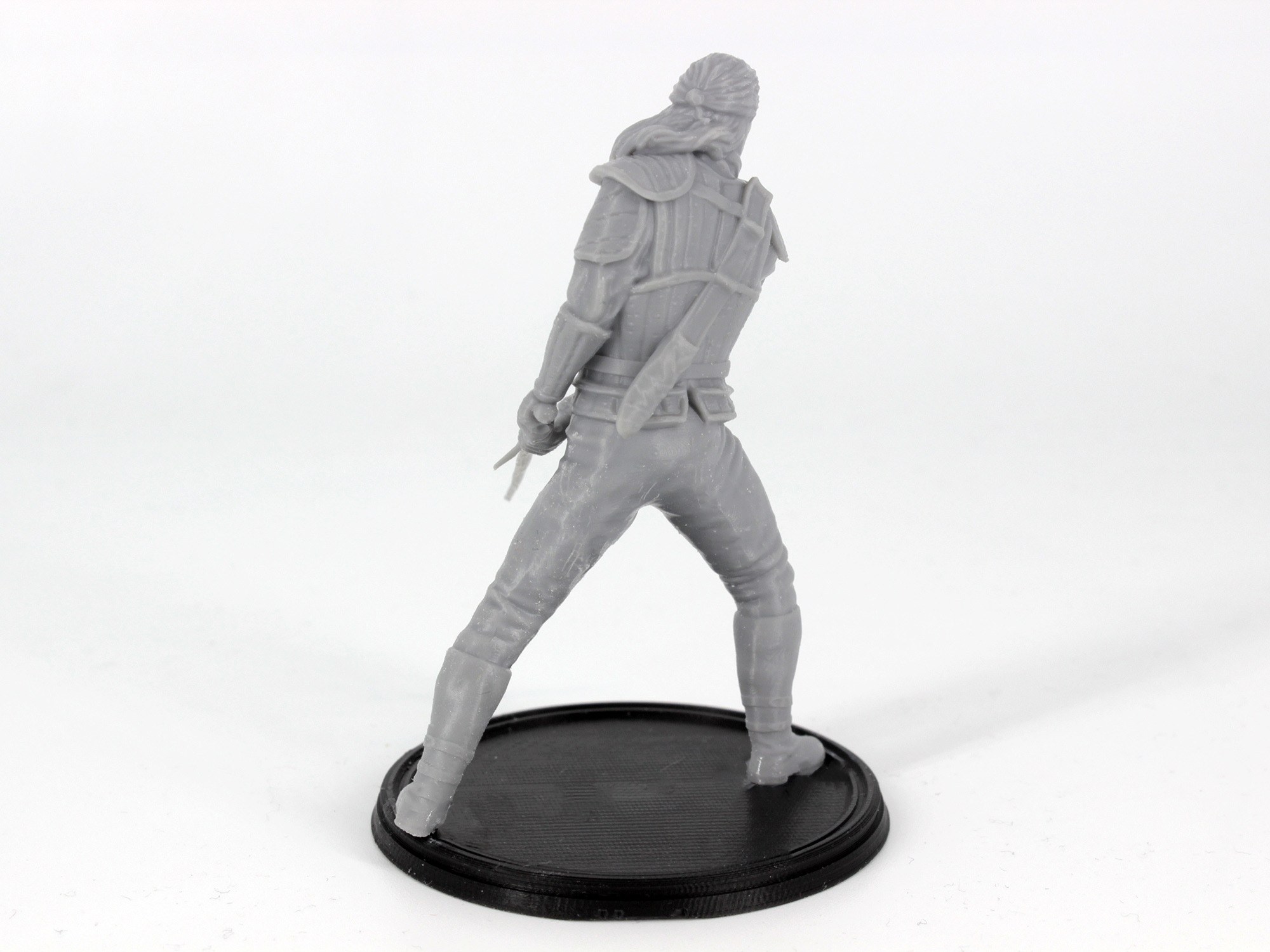 geralt of rivia 3d printable miniature from the printing goes ever on patreon free model photograph