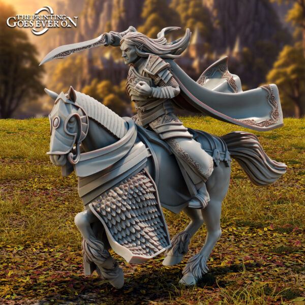 Lord Goloccel - Mounted