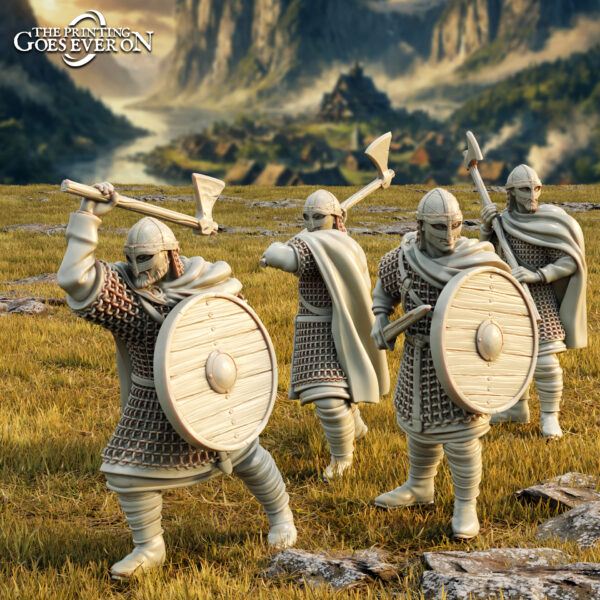 Hirdmen - Viking Warriors - On Foot