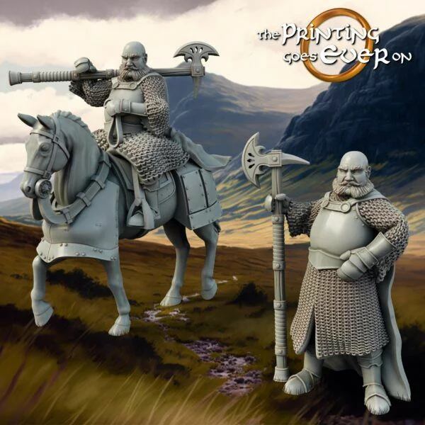 Axeman - Leader on Foot and Mounted