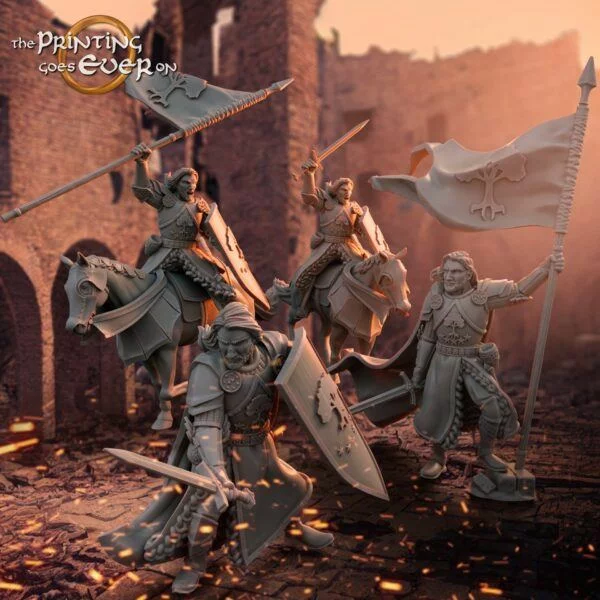 Barazan - 4 variants - On Foot and Mounted