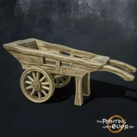 wooden cart 3d printable tabletop miniatures