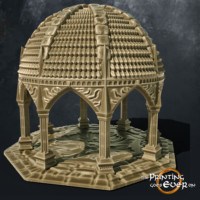 tower temple columns stairs the printing goes ever on october 2020 patreon pack miniature terrain diorama