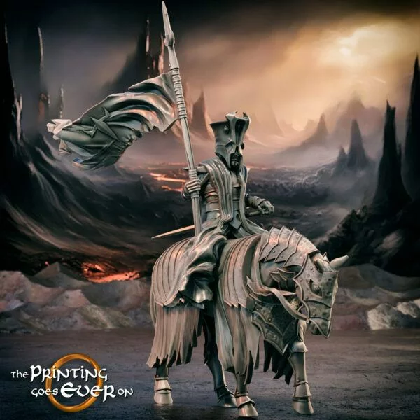 Herald of Saucar - Mounted