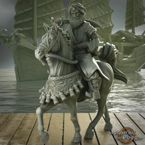 King Of Pirates Mounted