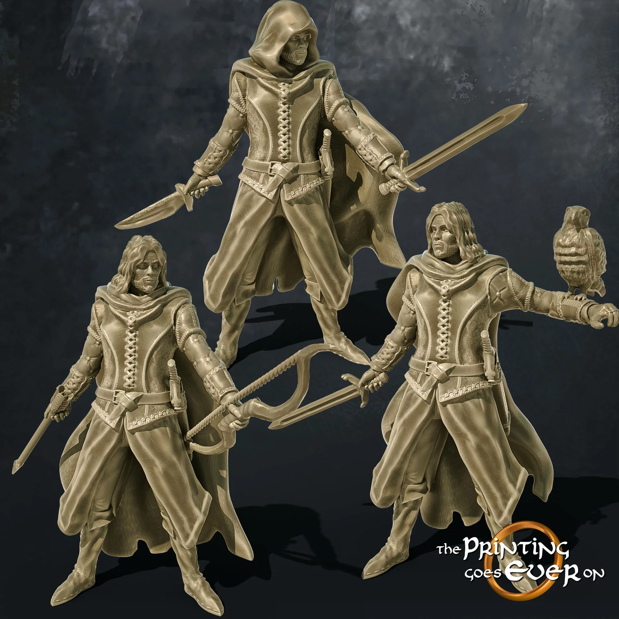 rangers 3d printable tabletop miniatures